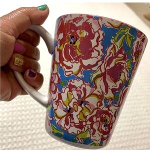 Floral Mug with Pink flowers 🌸